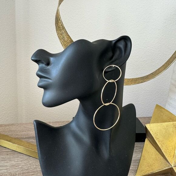 Bohemian dropāearringsāN617 - Picture 5 of 5